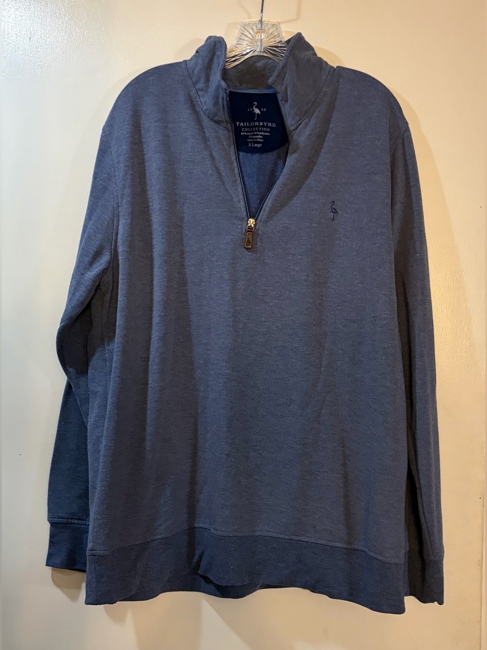 Tailorbyrd 1/4 Zip Pullover Mens Sz XL